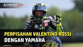 Momen Haru Perpisahan Valentino Rossi dengan Yamaha