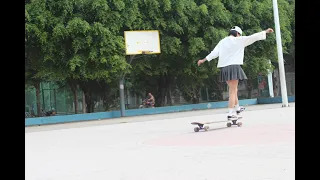 Longboard Girls Dancing 长板女孩 Tiktok 抖音 小红书 虎牙