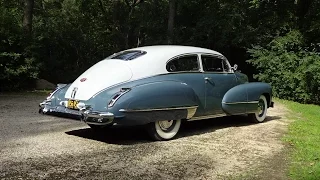 1942 Cadillac Caddy Series 62 Coupe Fastback & Engine Sound on My Car Story with Lou Costabile