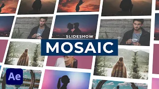 Create a Mosaic Photo Gallery Effect in After Effects