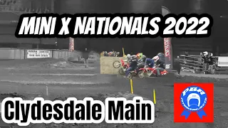 Clydesdale Main Event 2022 Mini X Nationals Pitbike Race