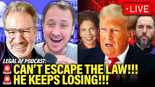 LIVE: Trump OVERPOWERED by Courts and Prosecutors READY TO GO | Legal AF