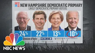 Biden In Fourth Place Ahead Of New Hampshire Primary | Meet The Press | NBC News