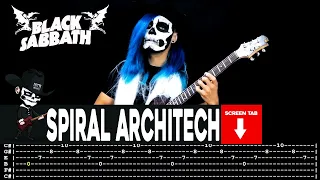 【BLACK SABBATH】[ Spiral Architech ] cover by Masuka | LESSON | GUITAR TAB