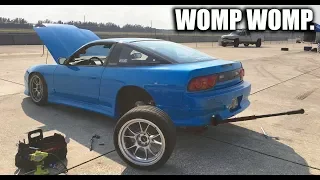 My Luck Finally Ran Out With BLUEJZ 240sx :(