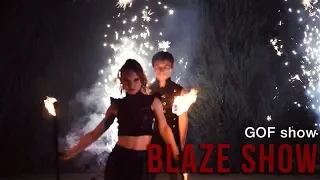 Огненное шоу Blaze на свадьбу в Ростове | GOF show