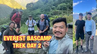 EVEREST BASCAMP TREK DAY 2 TAKSINDU TO BUPSA AMAZING DAY [SUDIP RAI] @RiderSudip