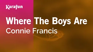 Where the Boys Are - Connie Francis | Karaoke Version | KaraFun