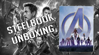 Avengers: Endgame Steelbook Unboxing