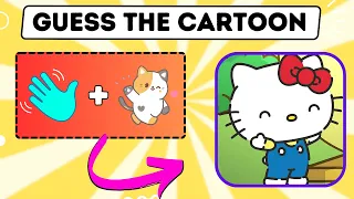 Guess the Cartoon Character By Emoji 🤗🧩 | Emoji Quiz | Fun Quiz