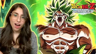 BROLY MOVIE!! Dragon Ball Z Abridged REACTION | DBZA