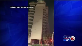 Witness recalls terrifying moments after Surfside building collapse
