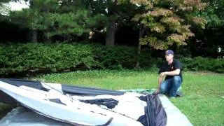 How to set up a 6 man tent