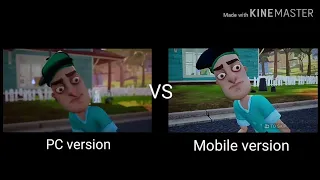Hello Neighbor Act 1 & 2 All Cutscenes (PC vs Mobile scene comparisons)