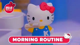 La morning routine di Hello Kitty | Hello Kitty Puppets Adventures