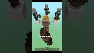 Minecraft Pillager Have a Heart (wait for it..)  #shorts #minecraft #shortvideo #arcade #lokicraft