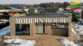 Building a House alone in 14 Minutes | TIMELAPSE | Start to Finish