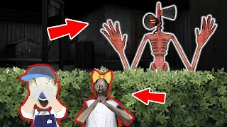 Siren Head vs Baby Granny vs Baby Ice Scream   funny horror animation parody part 20
