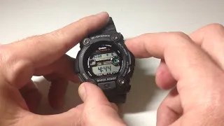 Casio G-Shock (GW-7900) | Adjusting Tide Data