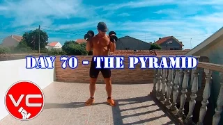 DAY 70 - 25 MIN FAT BURNER WORKOUT - THE PYRAMID