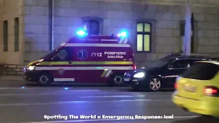 [ISU Iași] Ambulanță B2 Volkswagen Transporter + Dacia Logan IPJ Iași in Urgență (Colab)