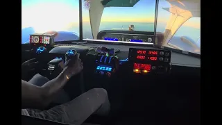 Exuma to hog cay  Bahamas 🇧🇸 #flight #pilot #cockpit #flightsimulator #bahamas #1242