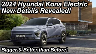 All-New 2024 Hyundai Kona Electric Specs & Features Revealed!