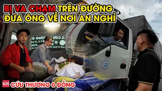 Bị va chạm trên đường đưa ông về nơi an nghỉ, may mắn…| Cứu thương 0đ