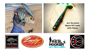 Surf Fishing - Own Poured Soft Plastic Bait / Lucky Craft Lure