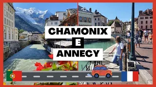 Chamonix e Annecy - Os Alpes Franceses - de Portugal para a França