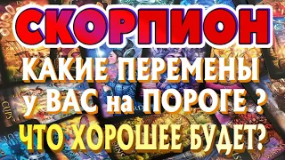 СКОРПИОН ♏ КАКИЕ ПЕРЕМЕНЫ у ВАС на ПОРОГЕ ЧТО ХОРОШЕЕ БУДЕТ Таро Расклад гадание онлайн