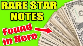 Looking Through Bank Straps for Cool Serial #s Star Notes & Old Bills - See What I Found