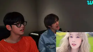 TXT's Beomgyu And Soobin Reaction To Taeyeon's I