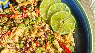 Asian Peanut Slaw Super Easy & Delicious