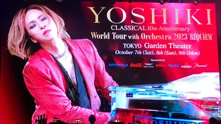 YOSHIKI World tour with orchestra 2023 ‘Requiem’ at Dolby theater #yoshiki #drums #world #requiem