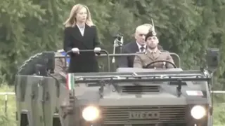 GIORGIA MELONI ALLA CERIMONIA PER IL 163° ANNIVERSARIO DELLA COSTITUZIONE DELL'ESERCITO