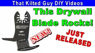 BRAND NEW DRYWALL CUTTING BLADE, for Cutting Sheetrock with an Oscillating Saw