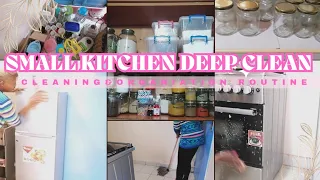 *NEW* CLEANING MOTIVATION ||SMALL KITCHEN DEEP CLEAN, DECLUTTER, ORGANIZE AND UPGRADE