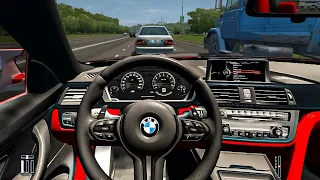 City Car Driving - BMW M4 F82 - Normal Driving