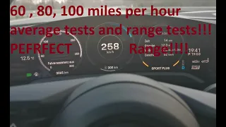 Porsche Taycan 4S. 80 miles per hour average speed is possible. Including charging!!!!