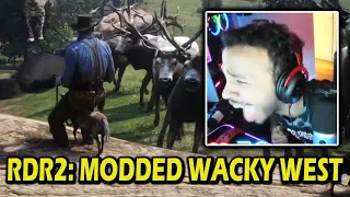 Hamlinz react: Red Dead Redemption: MODDED Wacky West (by RedBananas)