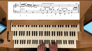 Fascination Organ Improvisation - How to make a theme and to develop a piece