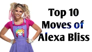 Top 10 Moves of Alexa Bliss • All for Fearless Red