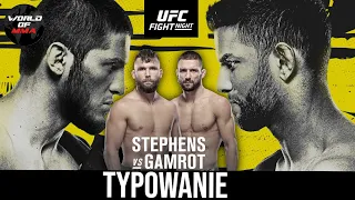 UFC Fight Night: Makhachev vs Moises | Gamrot vs Stephens - typowanie i analiza!