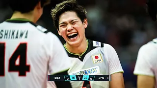 Yuji Nishida and Japan Destroyed Qatar | Men's World Championships 2022