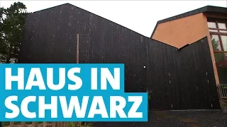 Wohnen extrem: Ein Haus aus verbranntem Holz