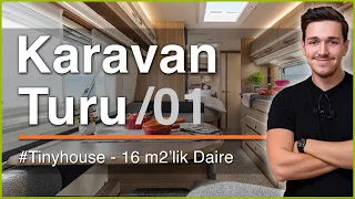 KARAVAN TURU | Tiny house, 16 m2'lik Moto Karavan