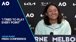 Yafan Wang Press Conference | Australian Open 2024 Second Round