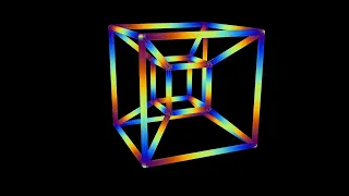 Cinema 4D Tutorial: Modeling and animating a Tesseract / Modelando y animando un Teseracto (Eng/Spa)