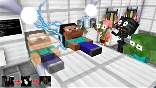 Monster School : SUMMON HEROBRINE AND DEFEAT EVIL GHOSTS - Funny Minecraft Animation